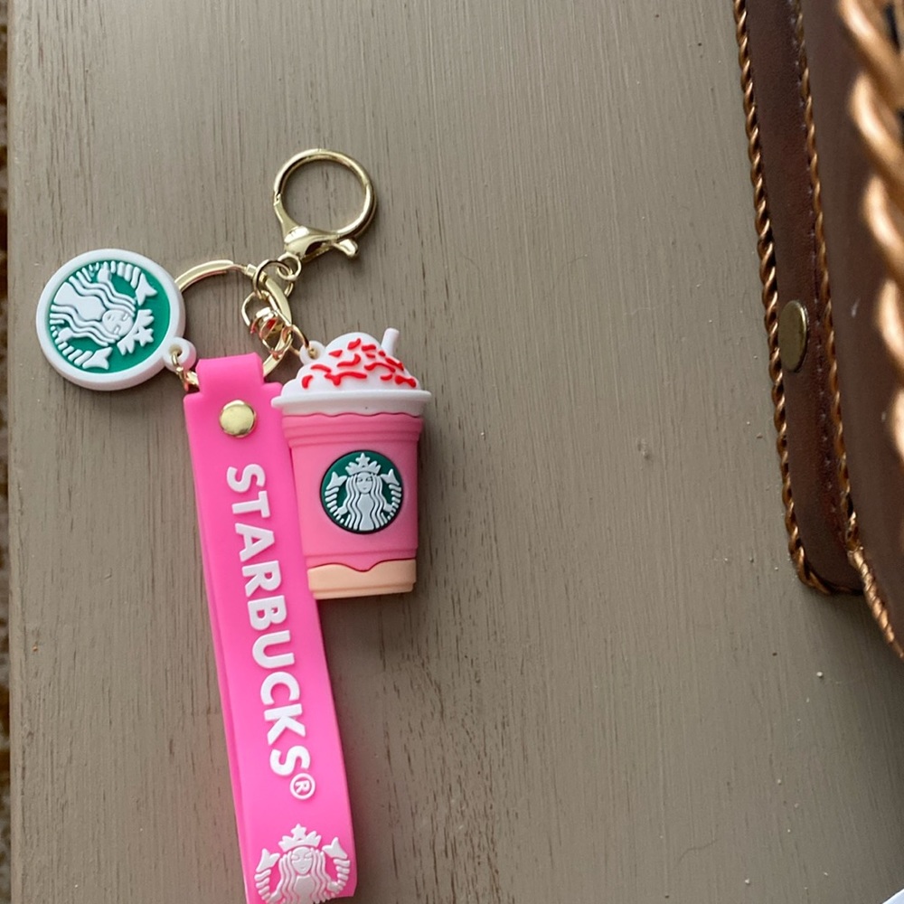 New Starbucks Bag Charm/Keychain